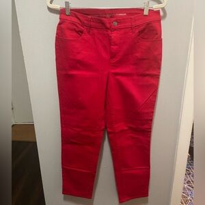 Chico’s girlfriend stretch slim leg jeans